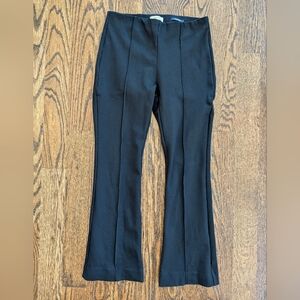 Anthropologie Elegant Black Flare Pants